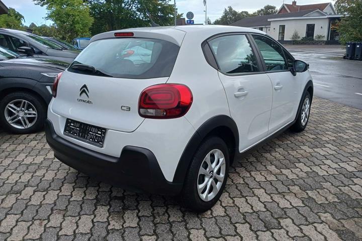 Hvid Citroën C3 fra 2018