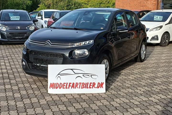Sort Citroën C3 fra 2019