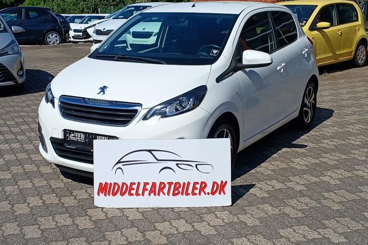 Hvid Peugeot 108 fra 2018