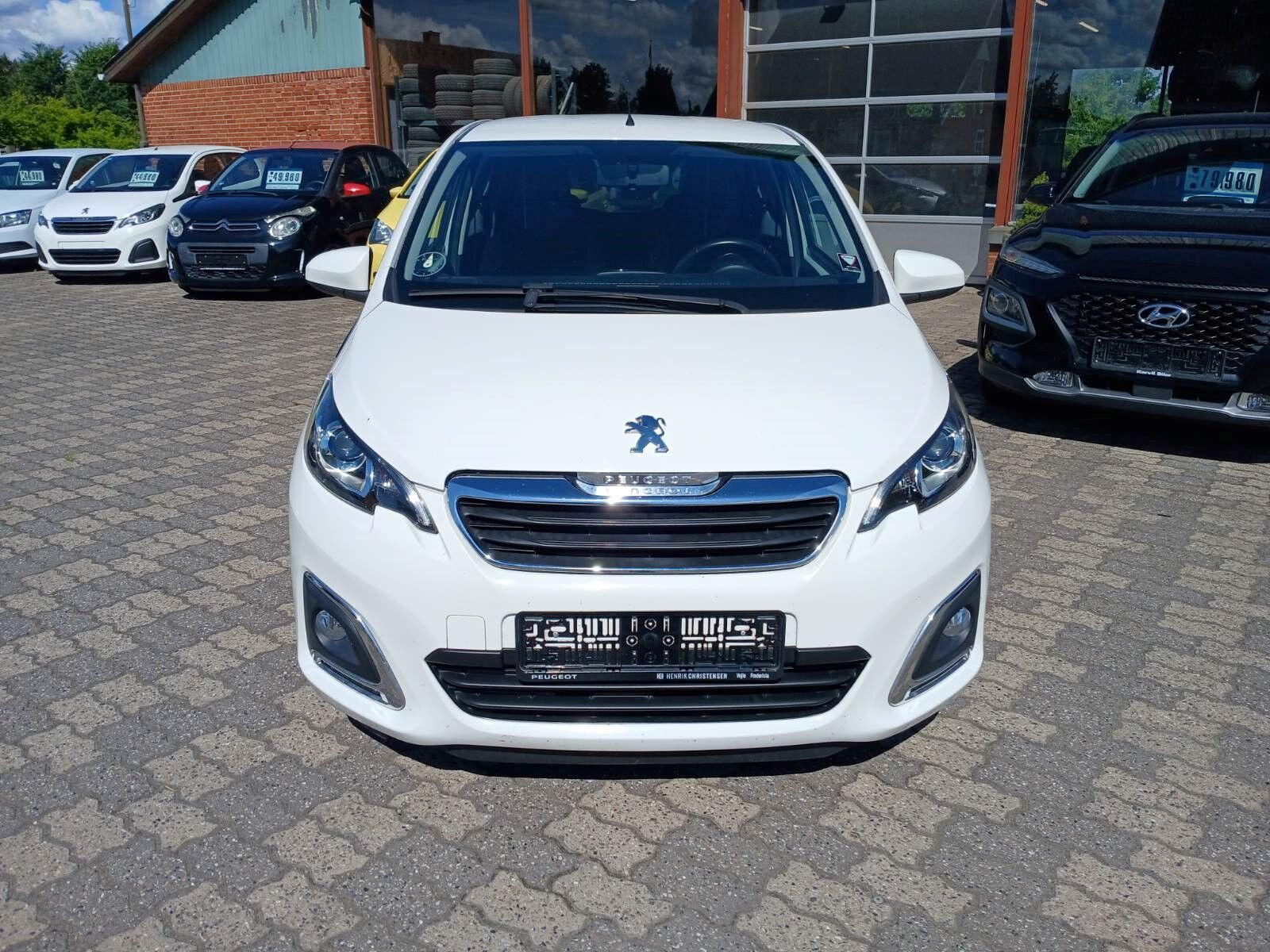 Hvid Peugeot 108 fra 2018