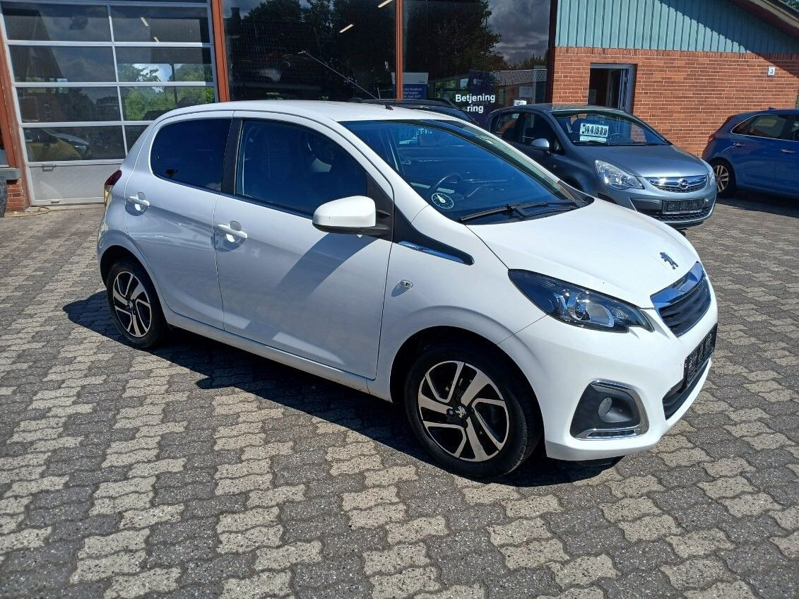 Hvid Peugeot 108 fra 2018