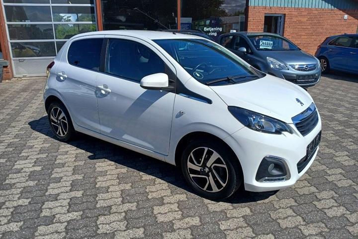 Hvid Peugeot 108 fra 2018