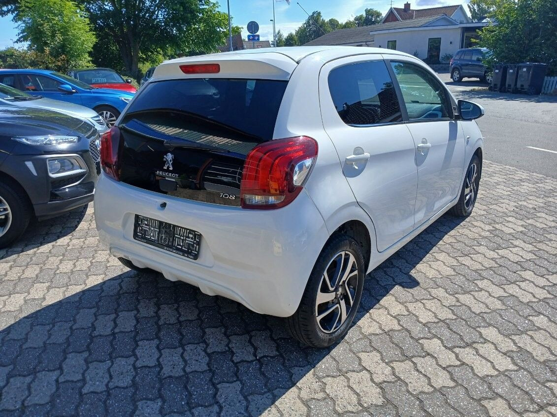 Hvid Peugeot 108 fra 2018