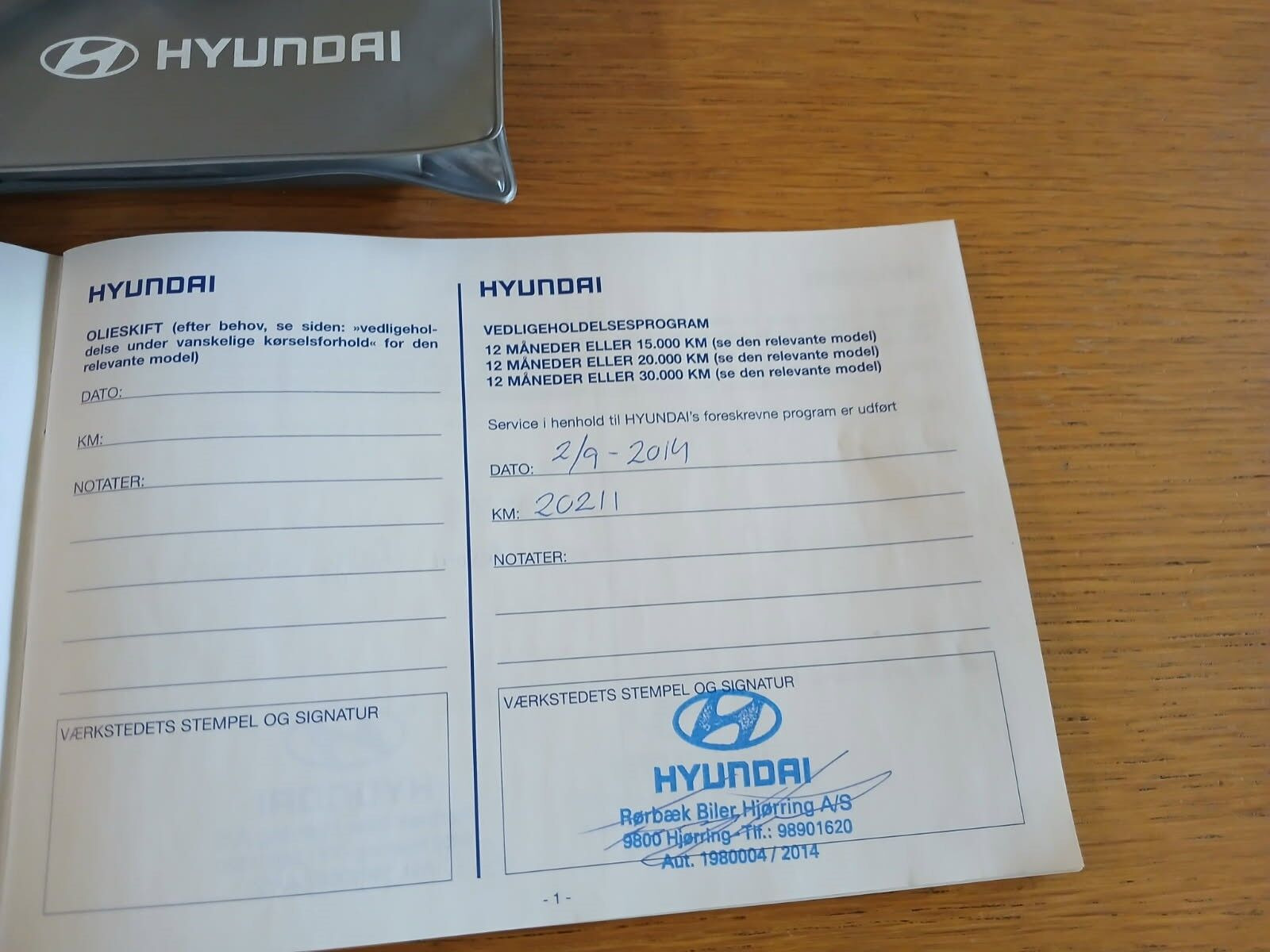 Sølv Hyundai i20 fra 2013