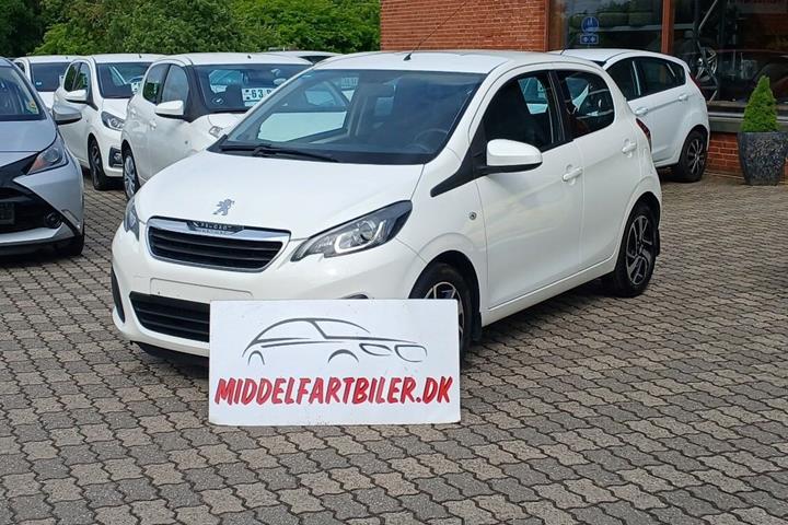 Hvid Peugeot 108 fra 2015