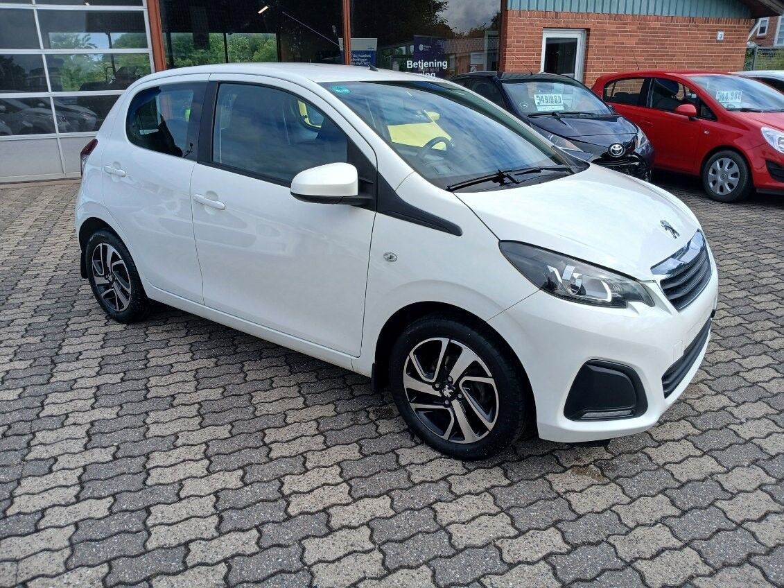Hvid Peugeot 108 fra 2015