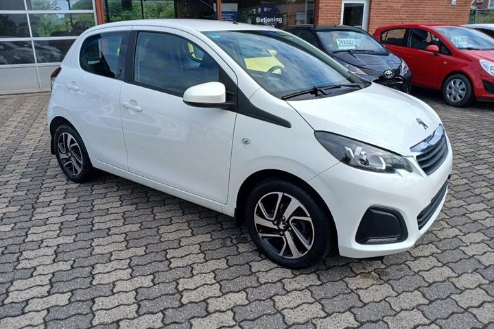 Hvid Peugeot 108 fra 2015