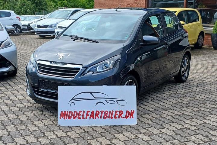 Grå Peugeot 108 fra 2019