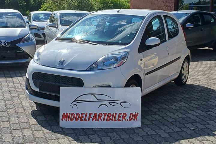 Hvid Peugeot 107 fra 2014