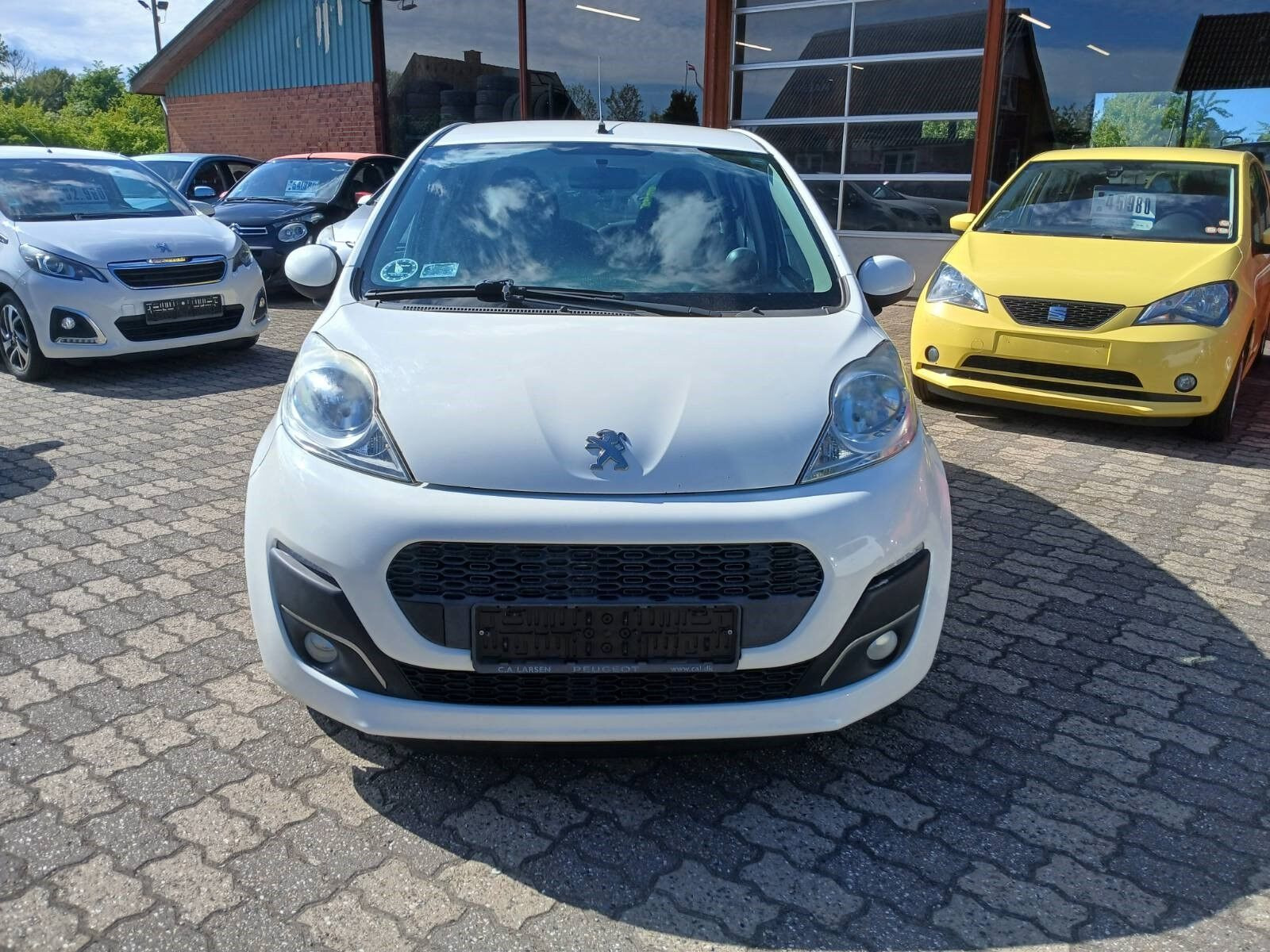 Hvid Peugeot 107 fra 2014