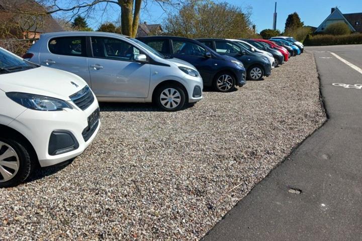 Hvid Peugeot 107 fra 2014