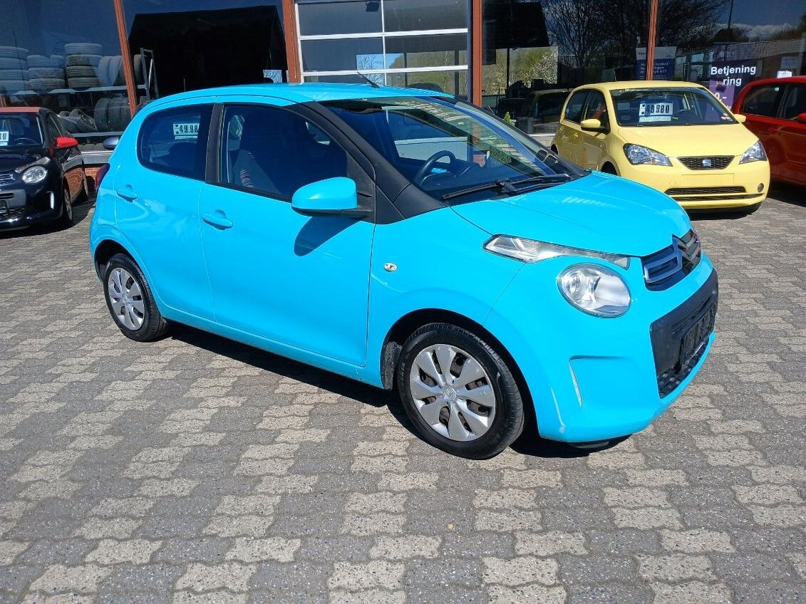 Turquoise Citroën C1 fra 2015