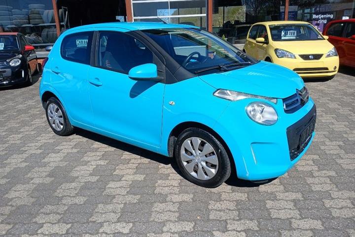 Turquoise Citroën C1 fra 2015