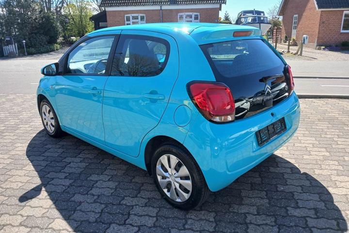 Turquoise Citroën C1 fra 2015