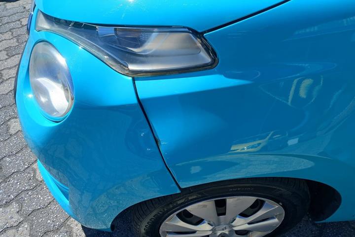Turquoise Citroën C1 fra 2015