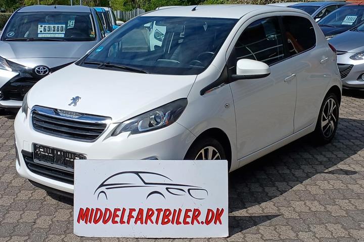Hvid Peugeot 108 fra 2017