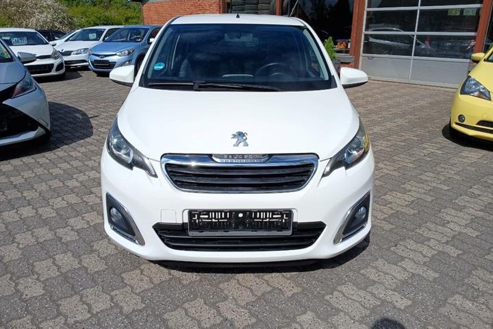 Hvid Peugeot 108 fra 2017