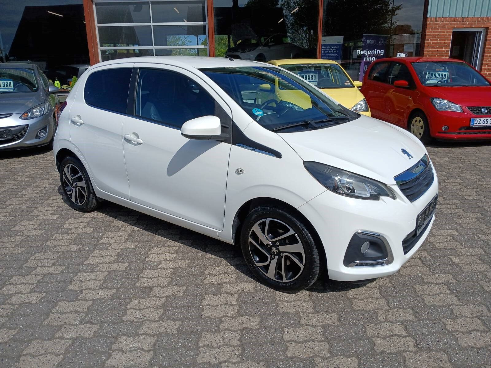 Hvid Peugeot 108 fra 2017