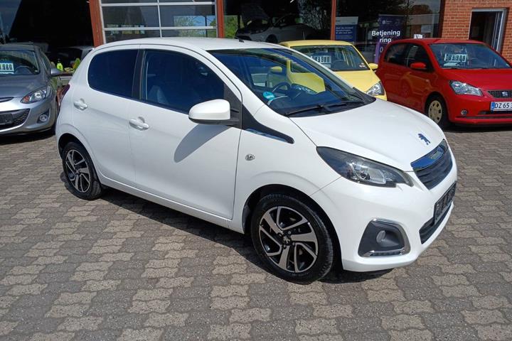 Hvid Peugeot 108 fra 2017