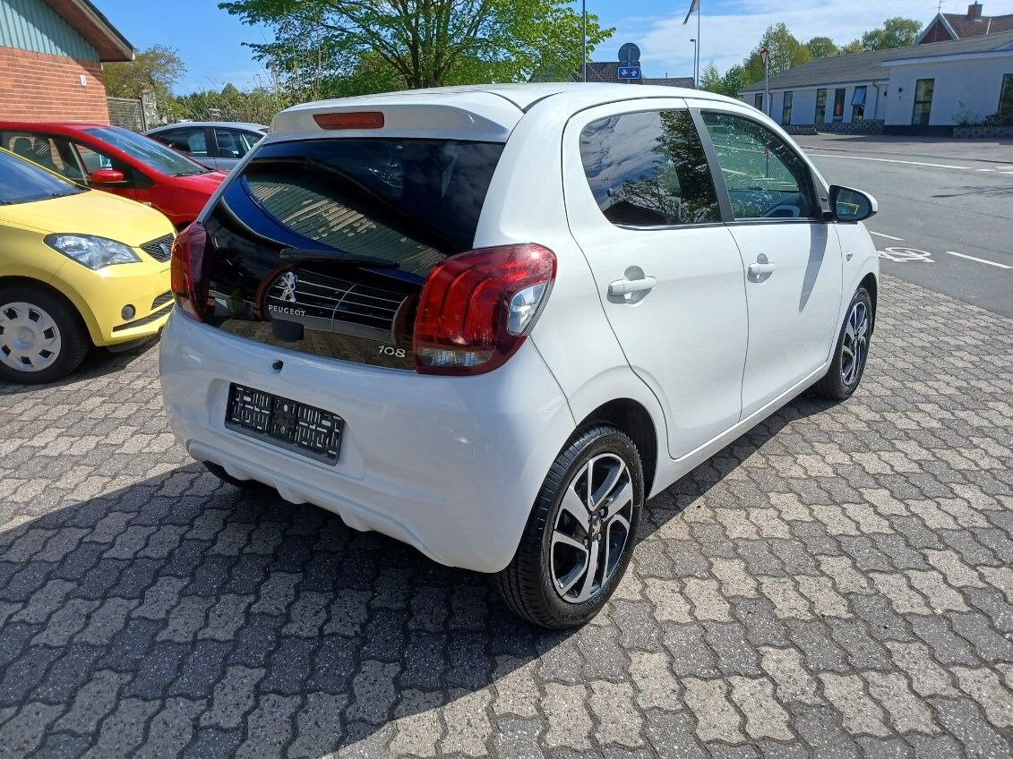 Hvid Peugeot 108 fra 2017