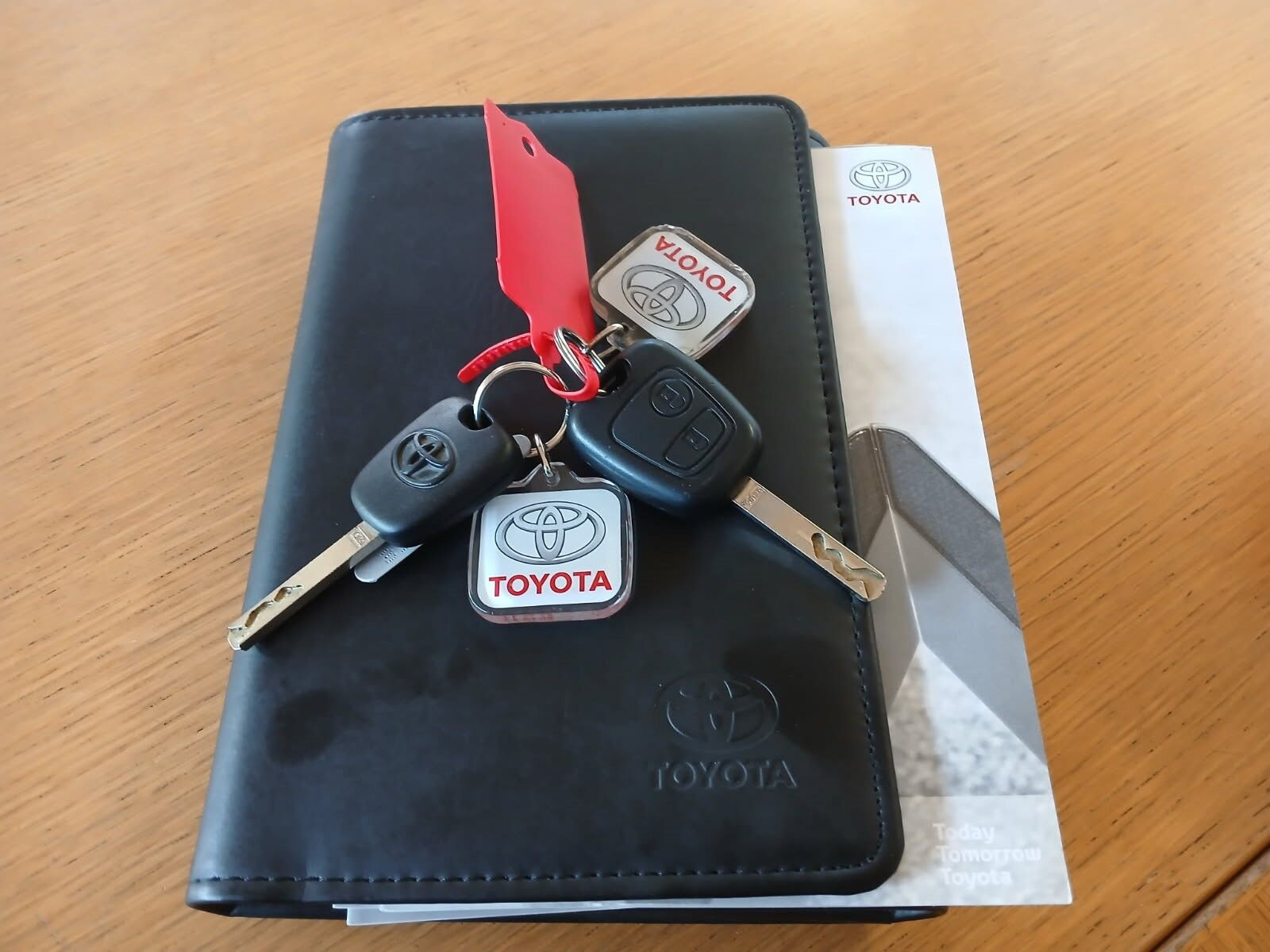 Sort Toyota Aygo fra 2009
