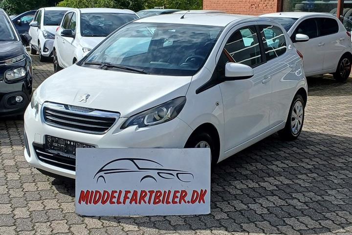 Hvid Peugeot 108 fra 2015