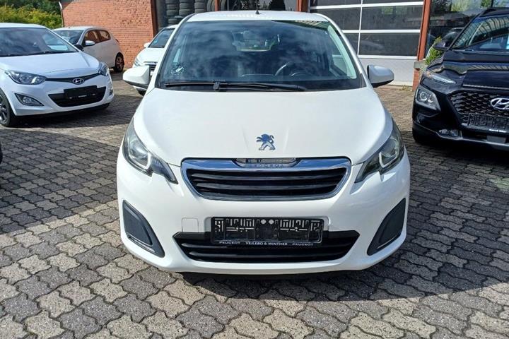Hvid Peugeot 108 fra 2015