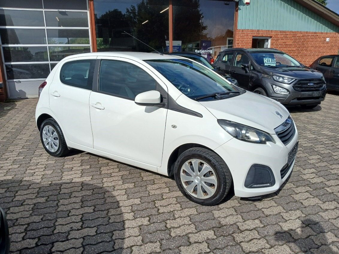 Hvid Peugeot 108 fra 2015