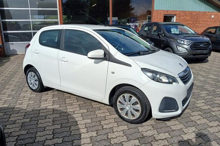 Hvid Peugeot 108 fra 2015