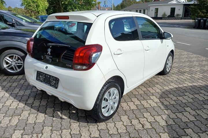 Hvid Peugeot 108 fra 2015