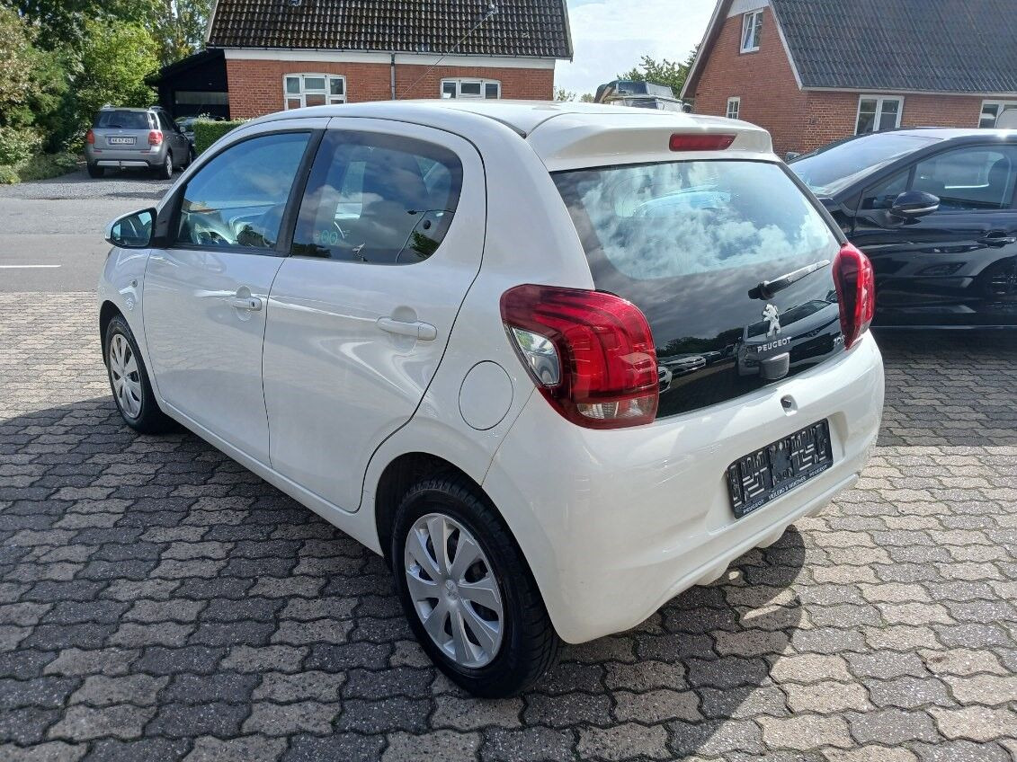 Hvid Peugeot 108 fra 2015