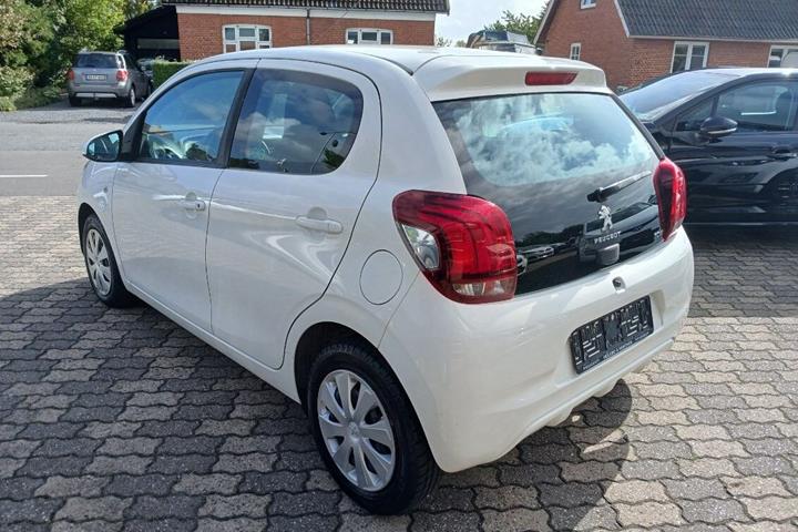 Hvid Peugeot 108 fra 2015