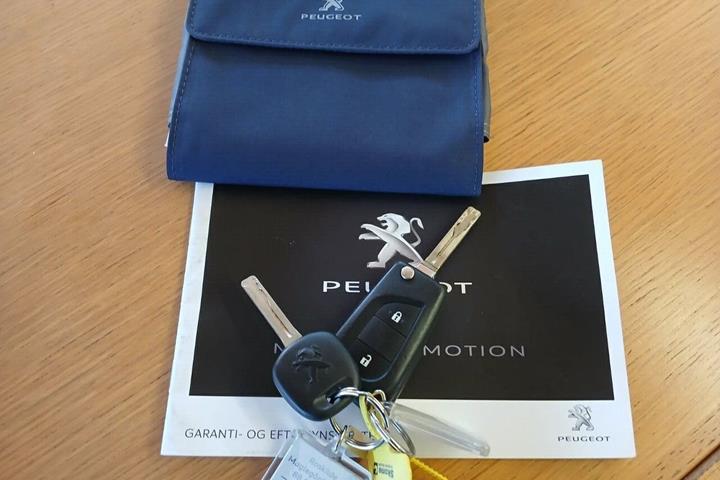 Hvid Peugeot 108 fra 2015