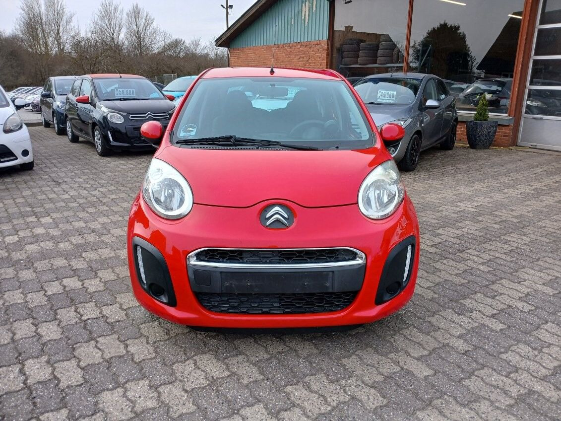 Rød Citroën C1 fra 2012