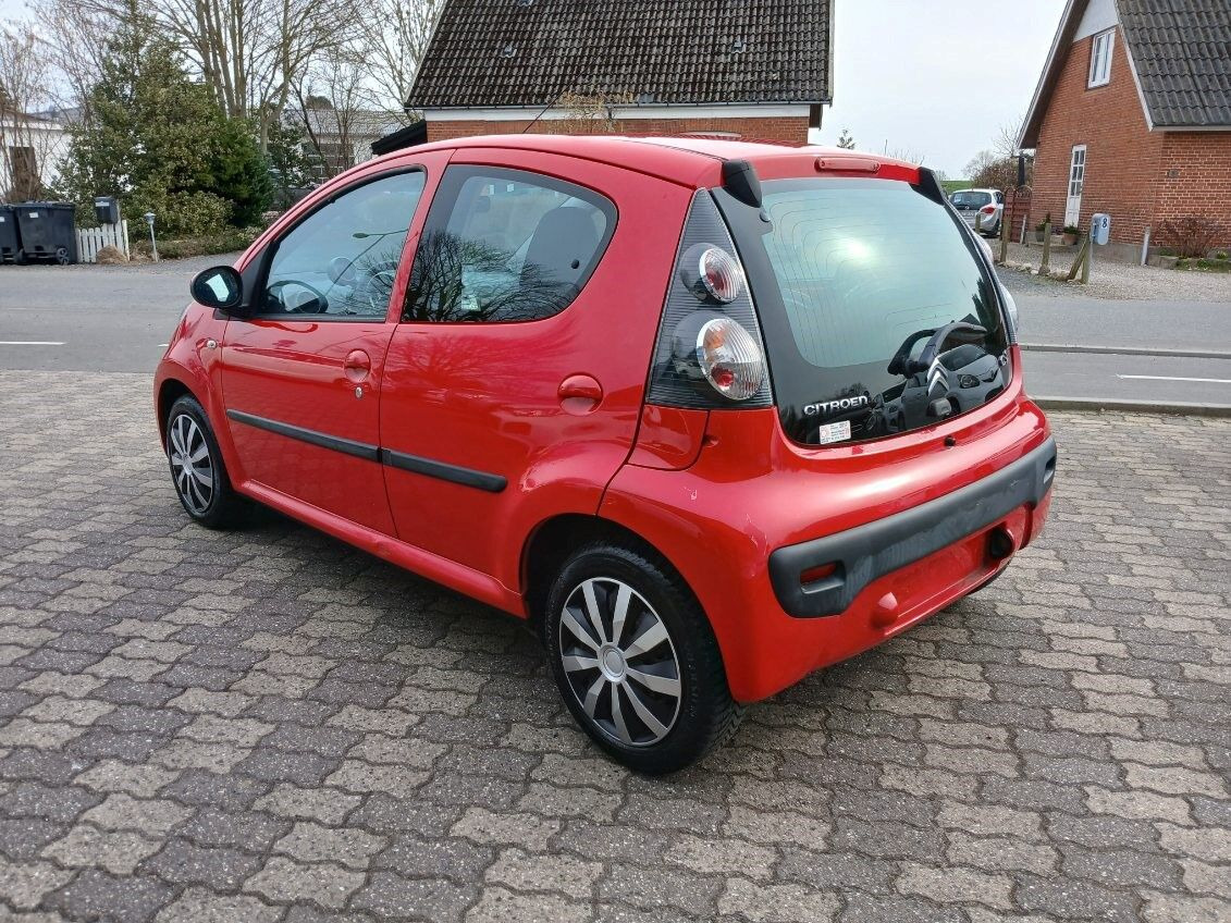 Rød Citroën C1 fra 2012