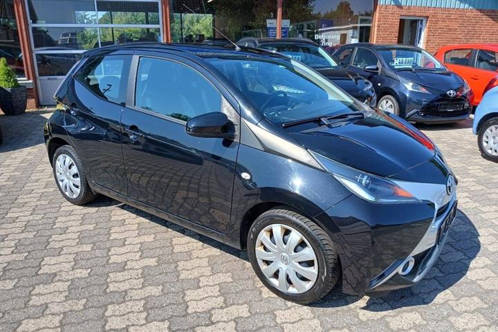 Sort Toyota Aygo fra 2017