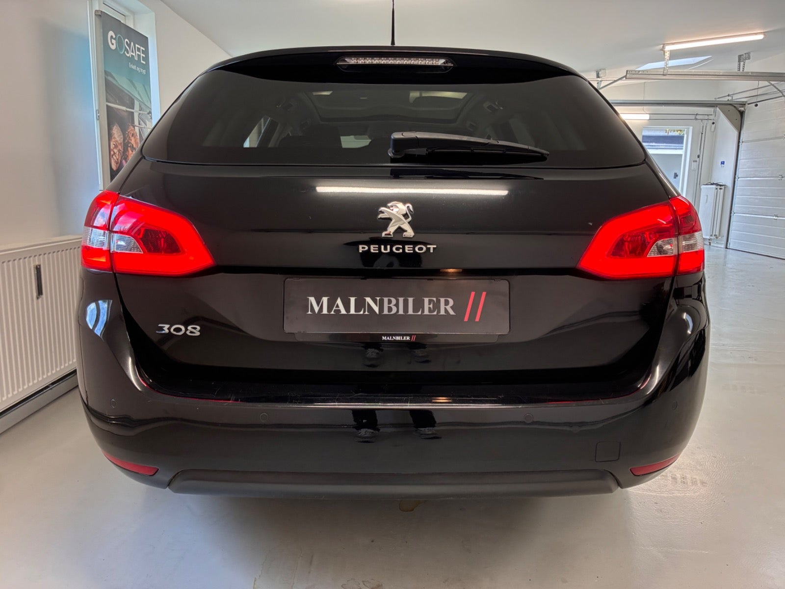 Sort Peugeot 308 fra 2018