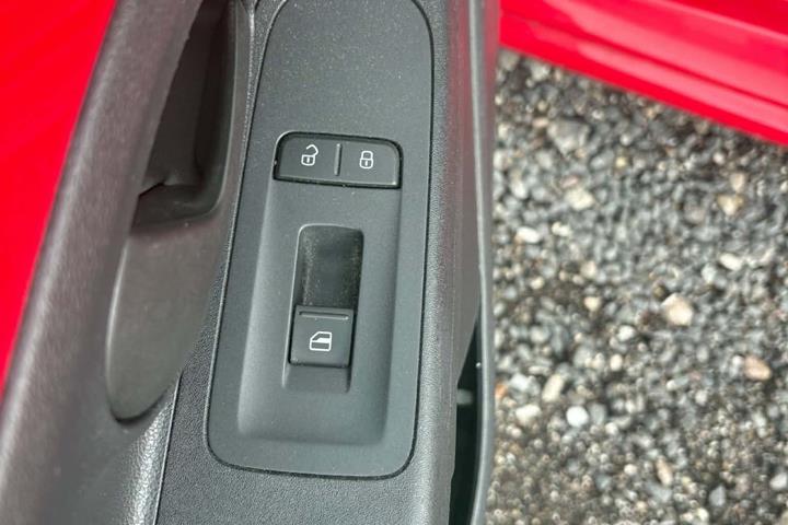 Rød Skoda Citigo fra 2013