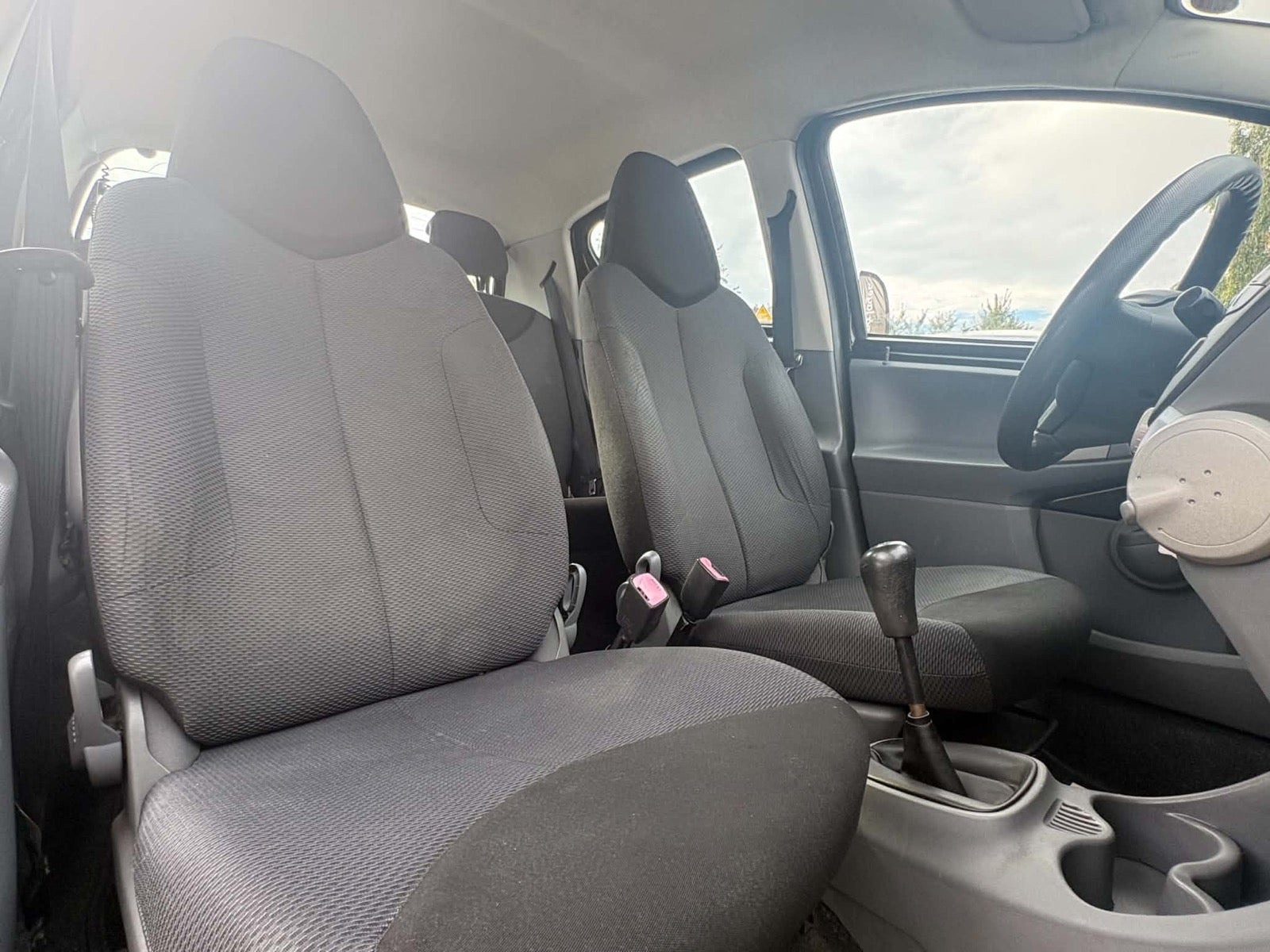 Sort Toyota Aygo fra 2006