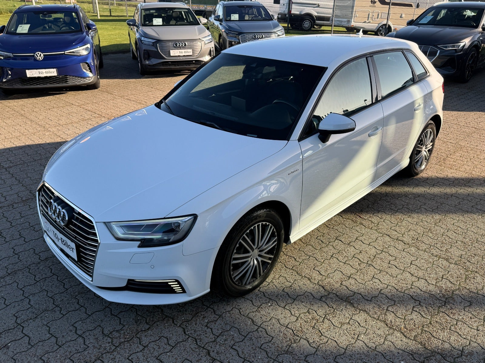 Hvid Audi A3 fra 2018