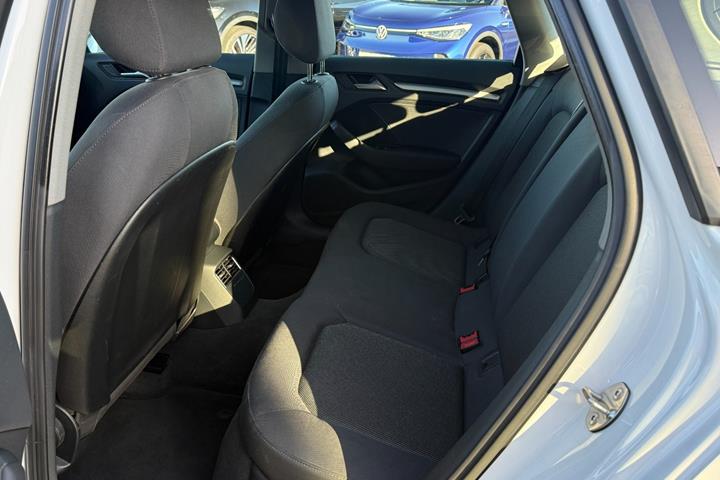 Hvid Audi A3 fra 2018