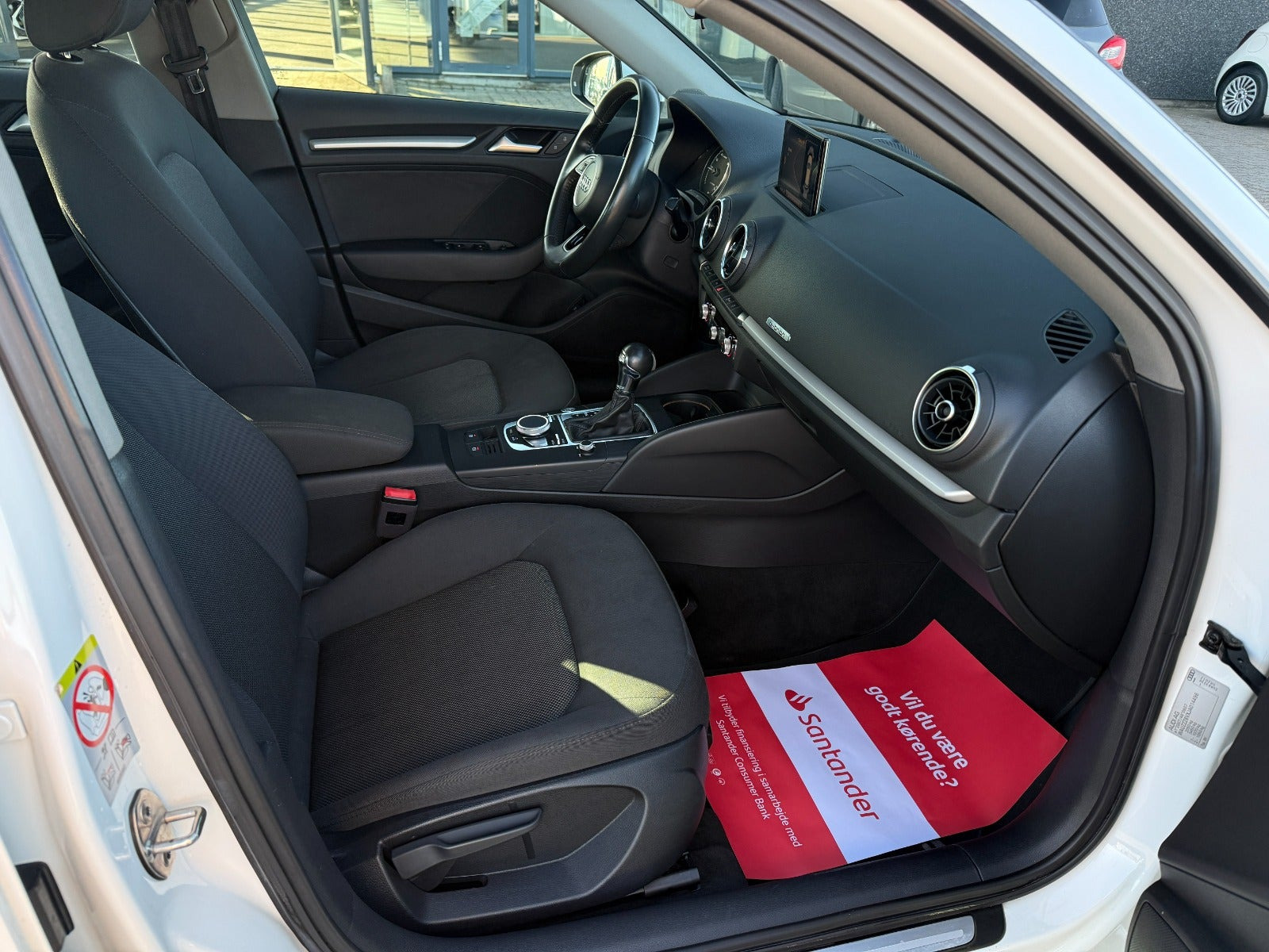 Hvid Audi A3 fra 2018