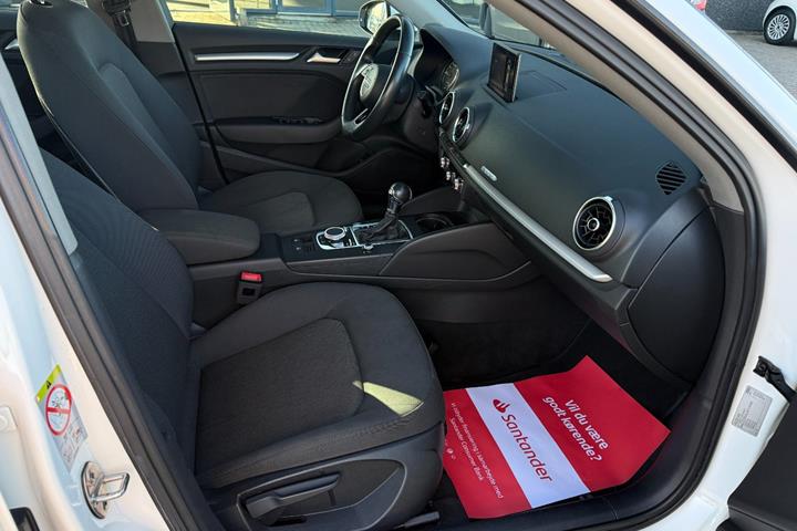Hvid Audi A3 fra 2018