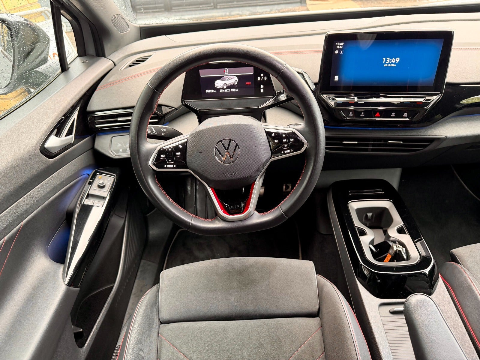 Grå VW ID.4 fra 2023