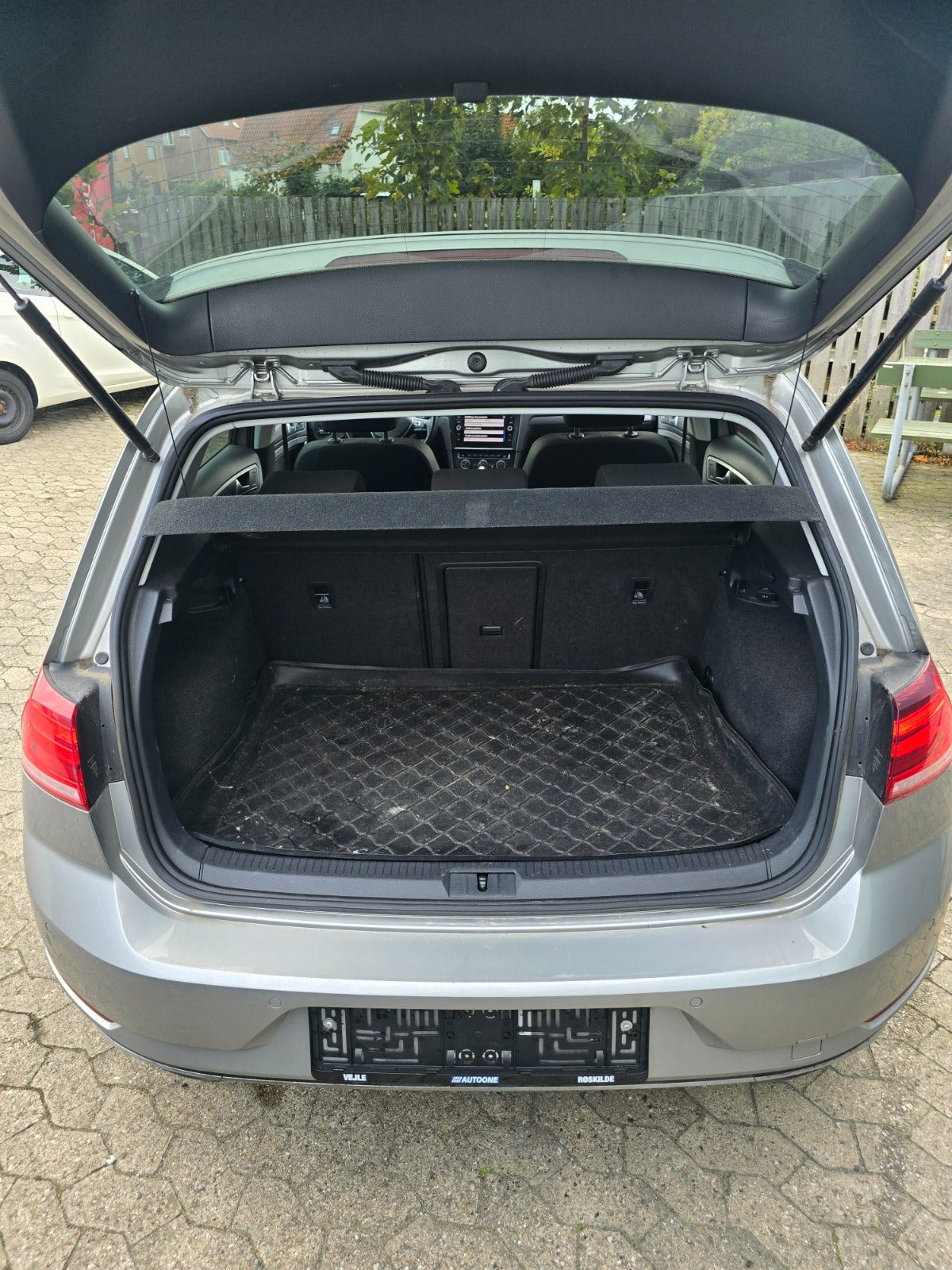 Sølv VW Golf VII fra 2018