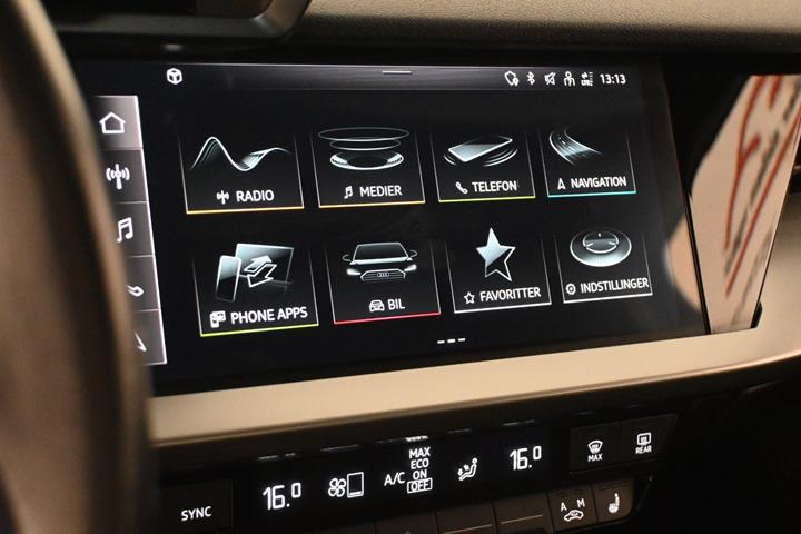 Sort Audi A3 fra 2021