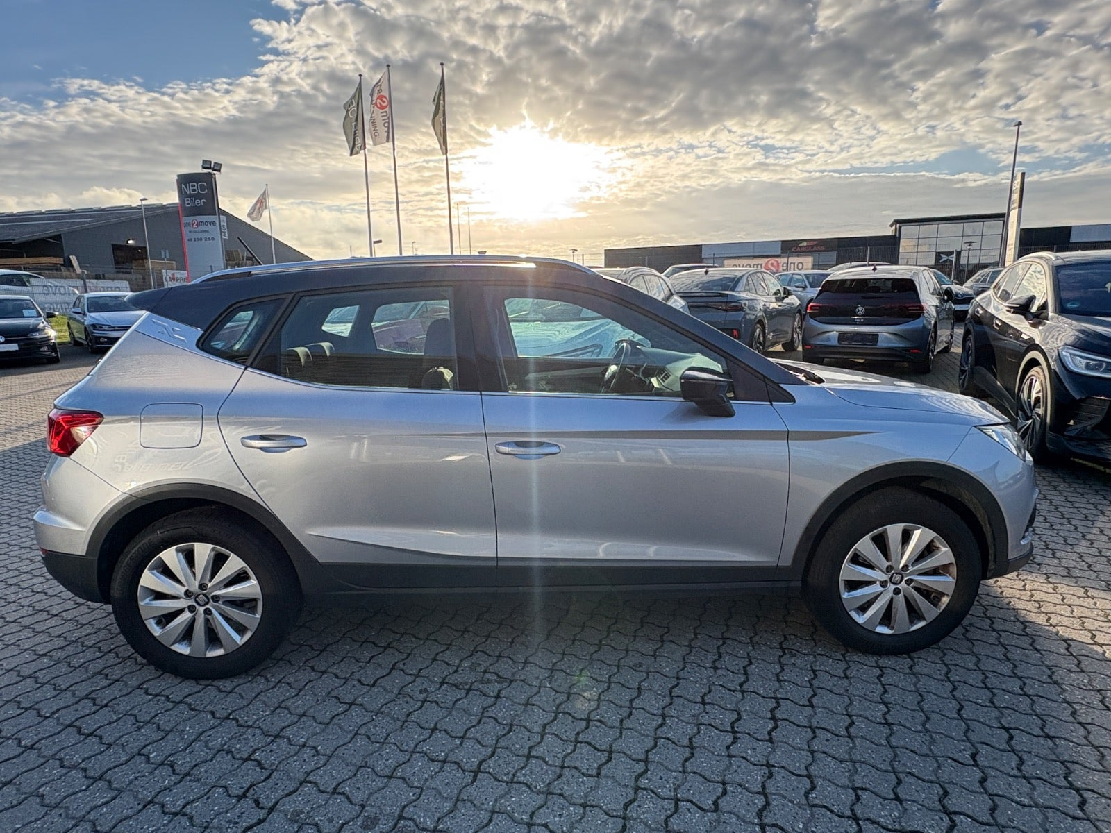 Sølv Seat Arona fra 2019
