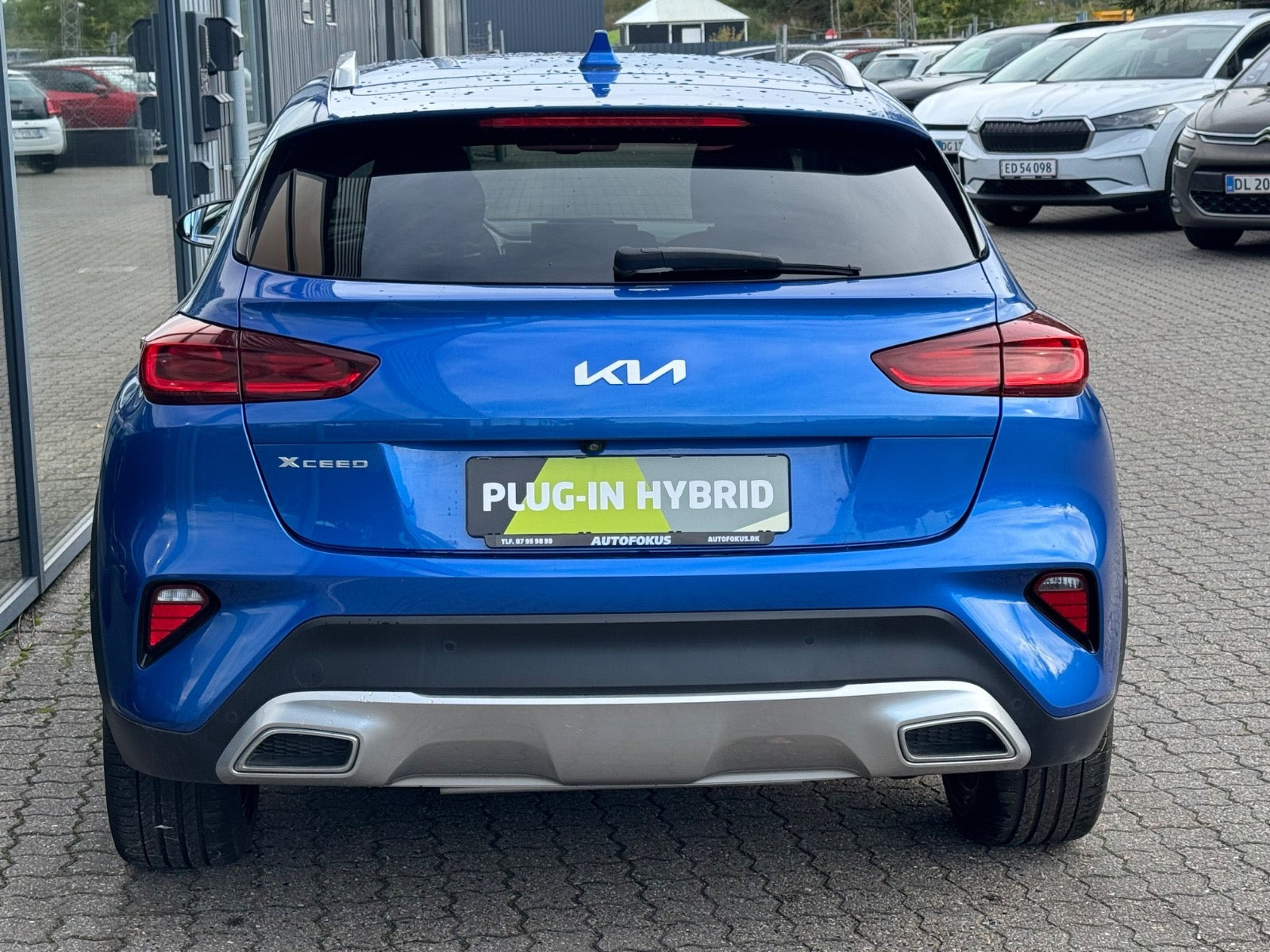 Blå Kia XCeed fra 2022