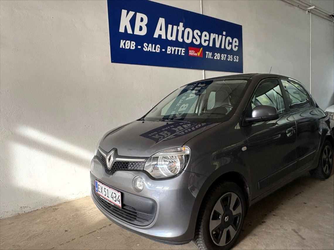 Grå Renault Twingo fra 2017