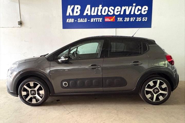 Grå Citroën C3 fra 2019